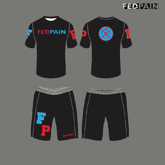 Fedpain Summer Sets Black, Red & Blue