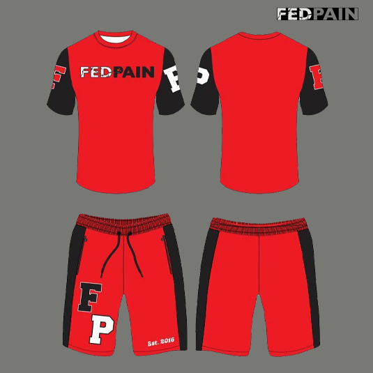 Fedpain Summer Sets Red, Black, White 2
