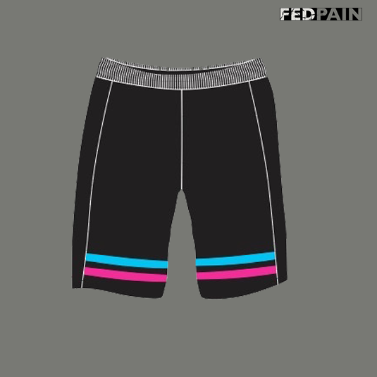 Fedpain Summer Sets Black, Pink & Light Blue