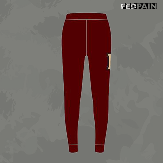 FedPain Tracksuit Burgundy & Cream