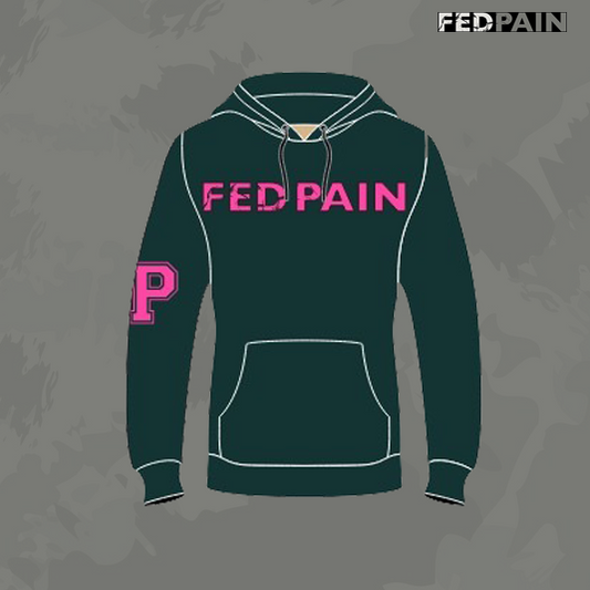 FedPain Tracksuit Green & Pink