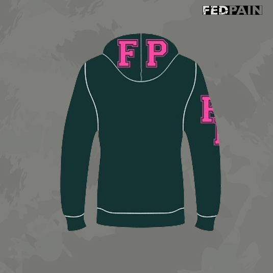FedPain Tracksuit Green & Pink