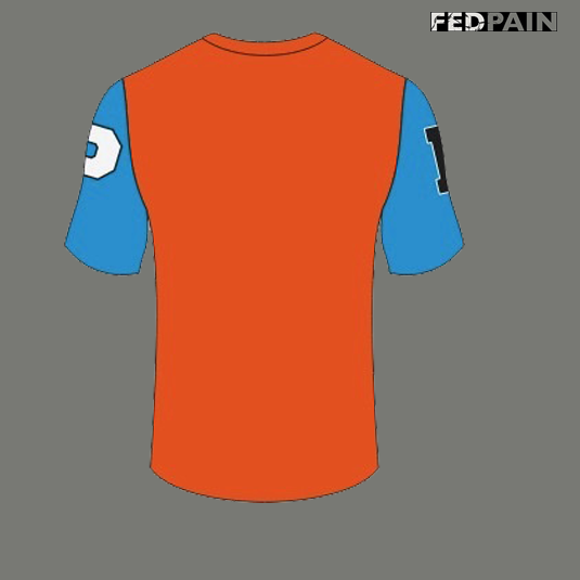 Fedpain Summer Sets Orange & Blue