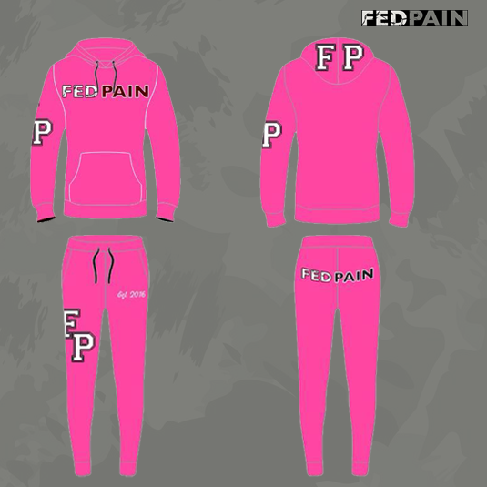 FedPain Tracksuit Pink