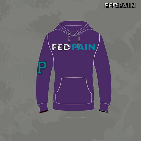 FedPain Tracksuit Purple, White & Green