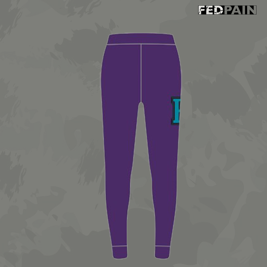 FedPain Tracksuit Purple, White & Green
