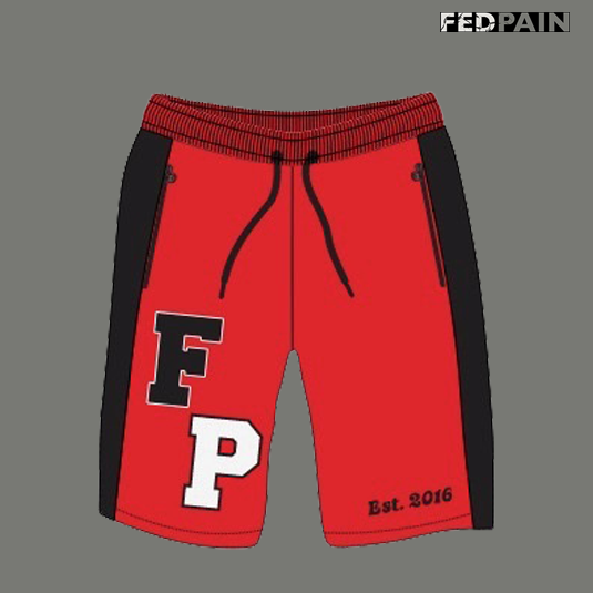Fedpain Summer Sets Red, Black, White