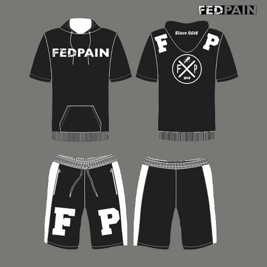 Fedpain Summer Sets Black & White