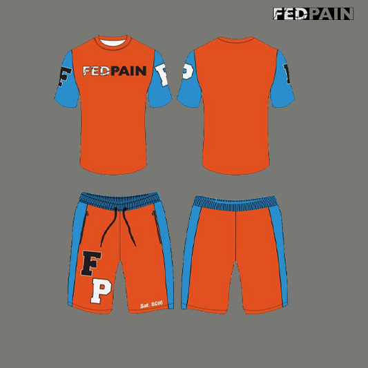 Fedpain Summer Sets Orange & Blue