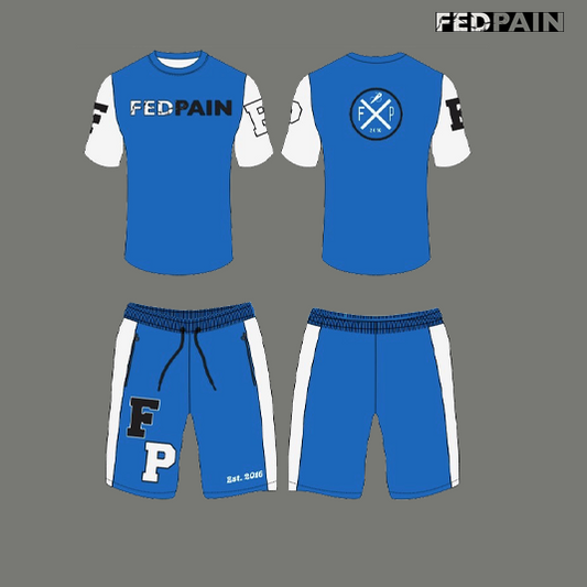 Fedpain Summer Sets Blue, Black & White