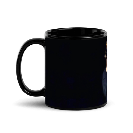 Black Glossy Mug