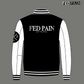 Fedpain Varsity Letterman White & Black