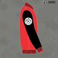 Fedpain Bomber Red & Black Jacket