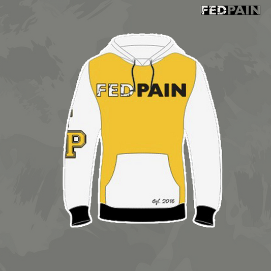 FedPain Tracksuit Yellow & White