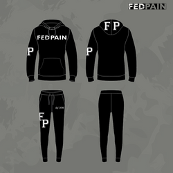 FedPain Tracksuit Black