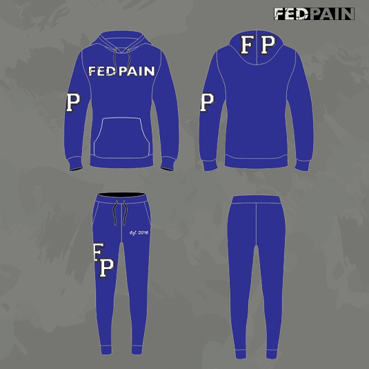 FedPain Tracksuit Dark Blue