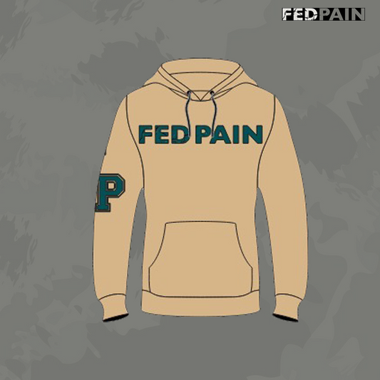 FedPain Tracksuit Cream & Green