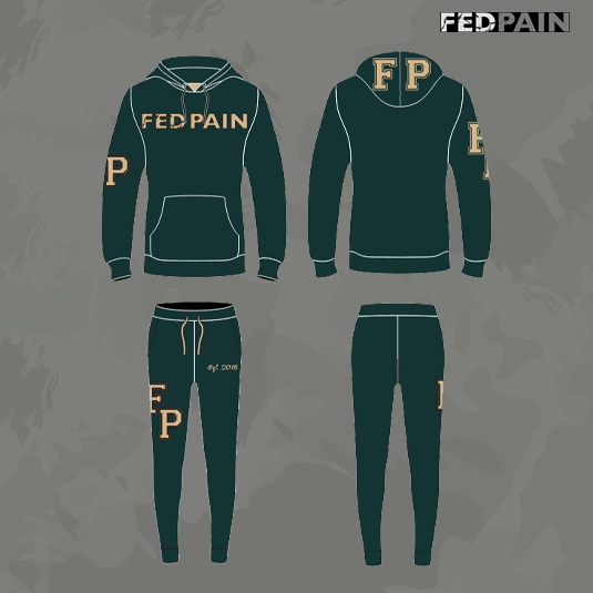 FedPain Tracksuit Green