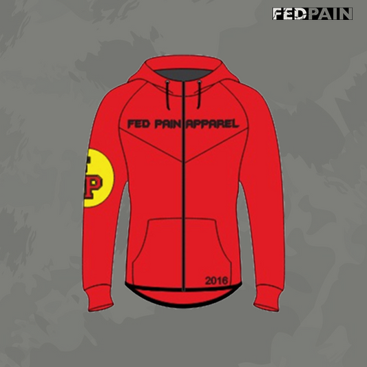 FedPain Tracksuit Red & Yellow