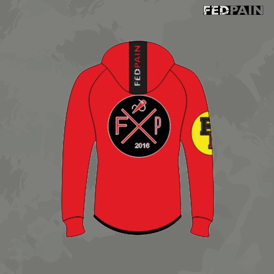 FedPain Tracksuit Red & Yellow