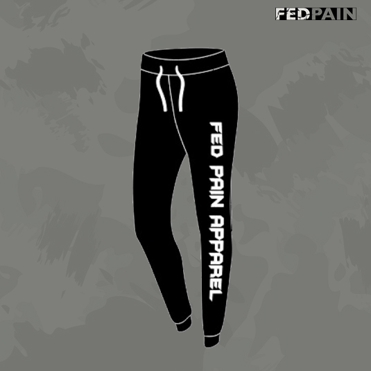 FedPain Tracksuit Black & White