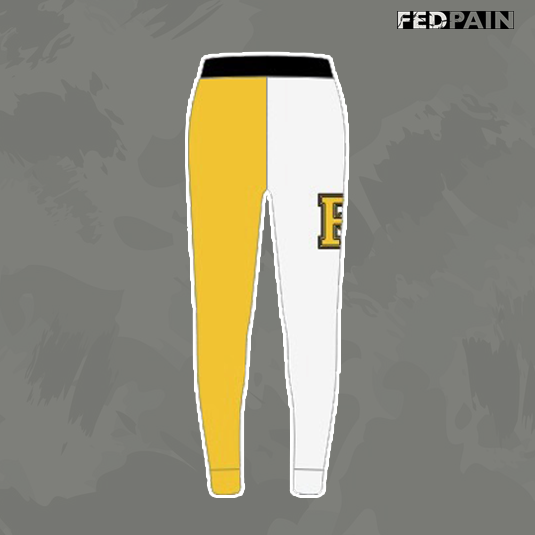 FedPain Tracksuit Yellow, Black & White