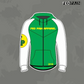 FedPain Tracksuit Green, White and Yellow